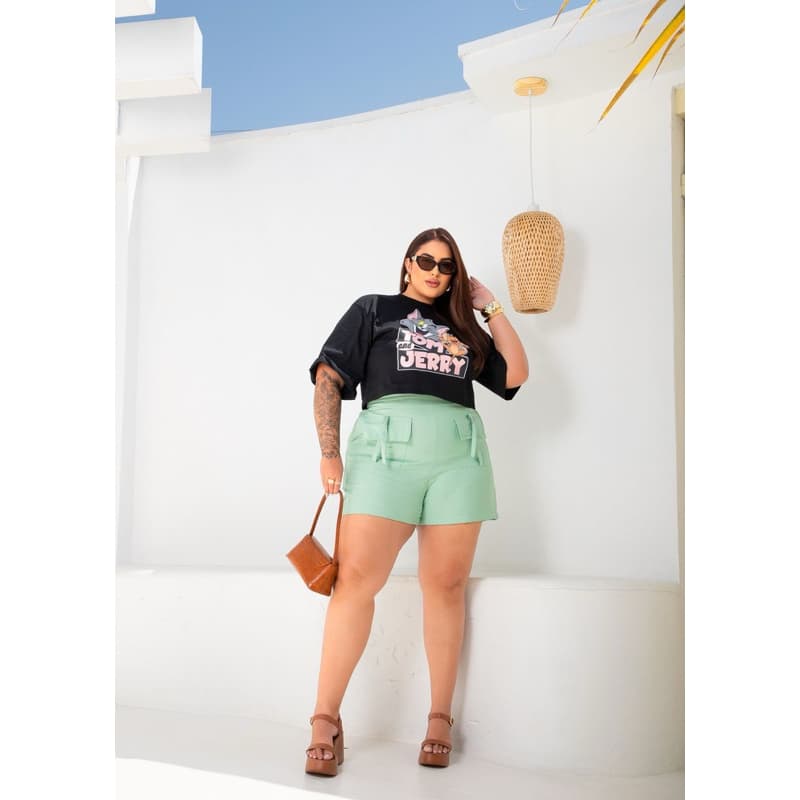 Cropped over Plus Size
