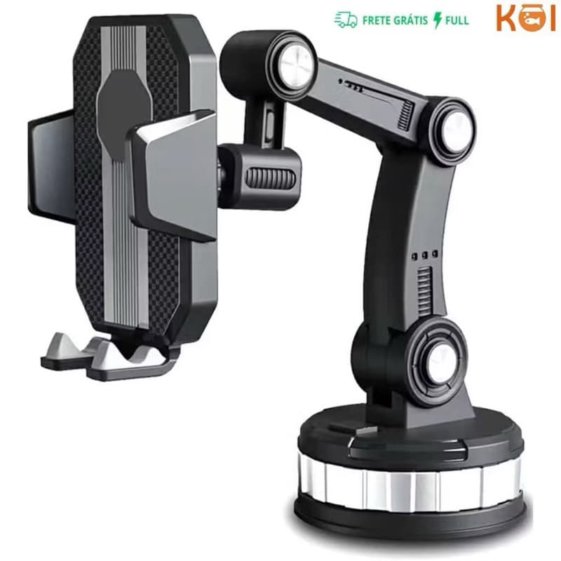 Suporte Pra Celular Anti Queda Veicular 360 ajustável carro Painel Vidro Parabrisa universal IT-BLUE LE-079