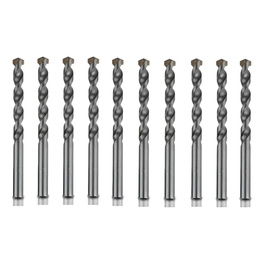 Kit 10 Brocas De Widea 6mm Concreto, Piso, Bosch Makita