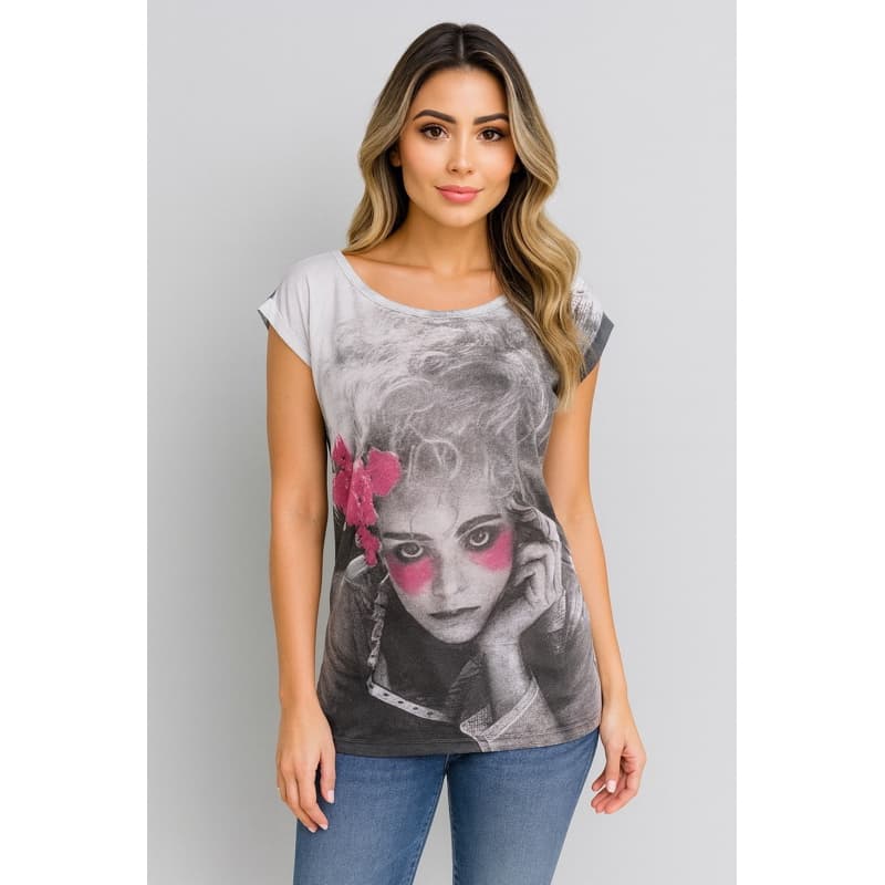 Blusa feminina - manga curta - roupa feminina - T-Shirt feminina