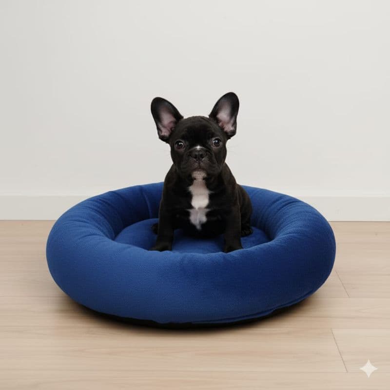 Cama Redonda Velboa 70x70 Confortável Para Cães e Gatos