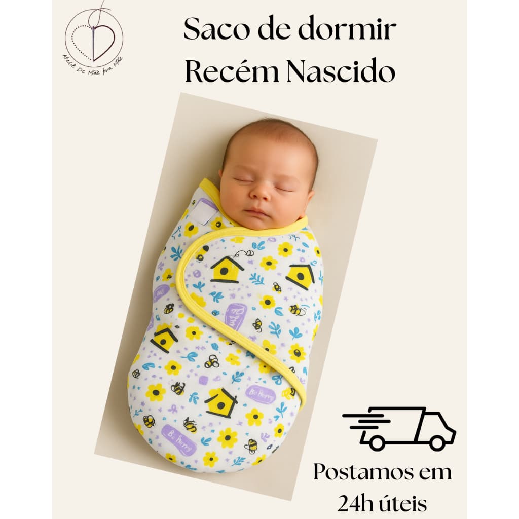 Saco de Dormir Recém Nascido Swaddle 100% Algodão Cueiro Manta de Enrolar Bebê Ajustável com Velcro
