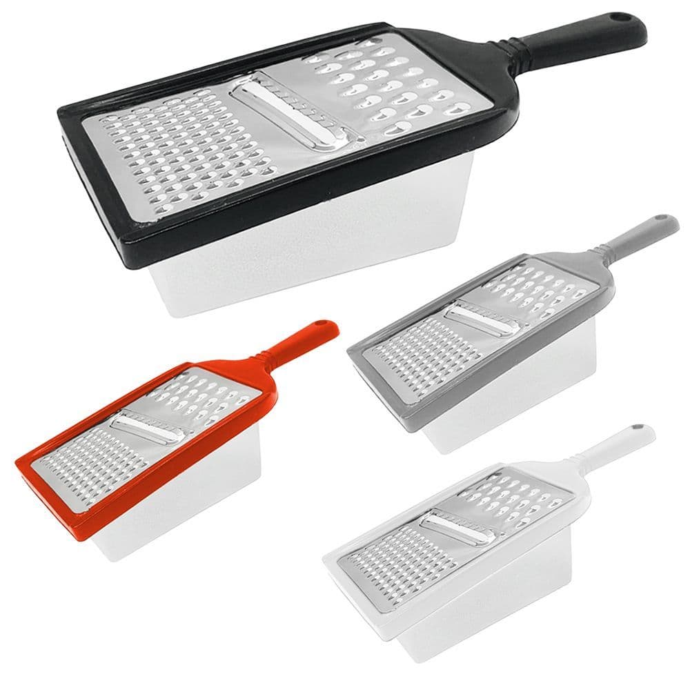 Ralador de Legumes Frutas Queijo Inox Com Recipiente e Reservatório