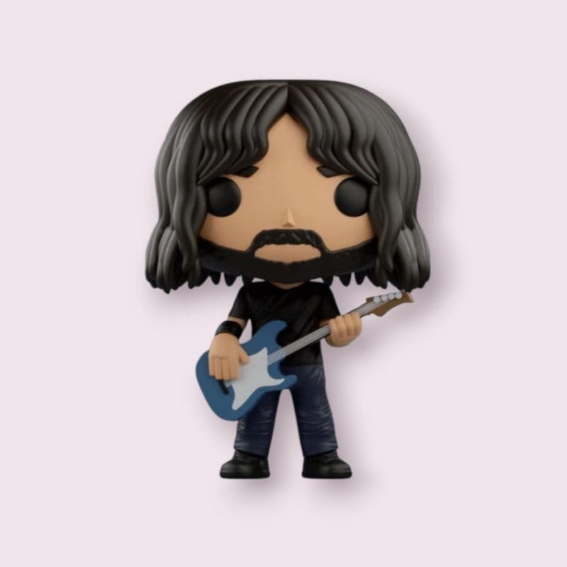 Boneco Personalizado Dave Grohl Foo Fighters Rock Colecionável Decoração Rock Geek Nerd