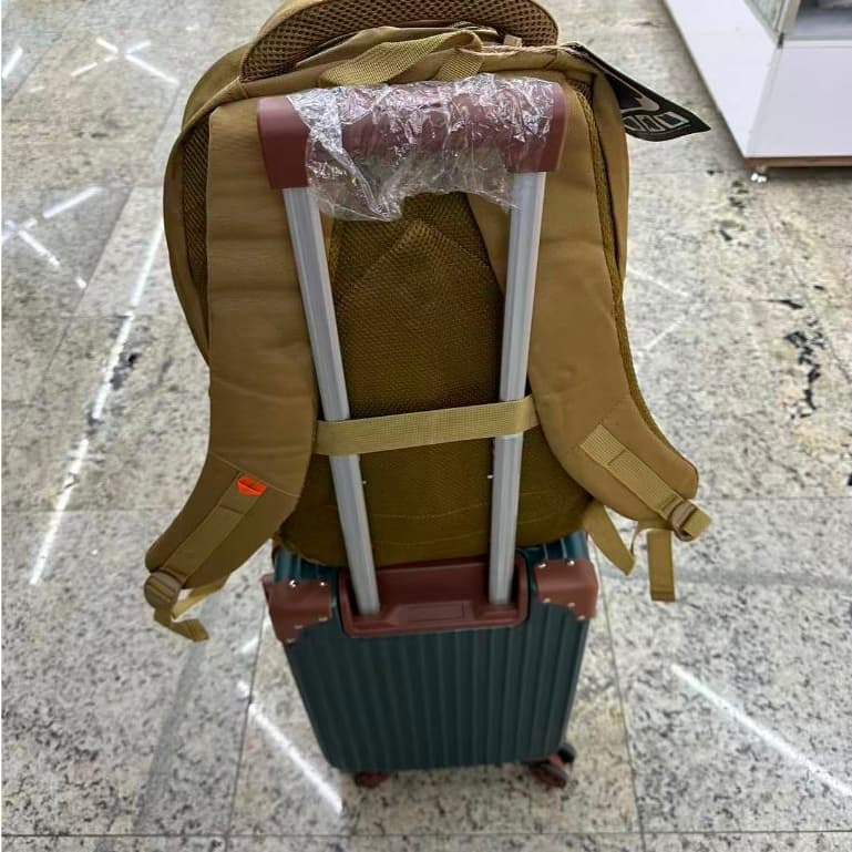 Mochila lona Masculino Grande Reforçada 60L Viagem Trabalho