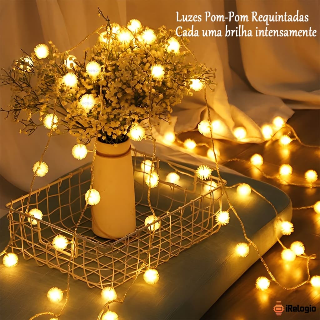 Cordão Varal Fio De Luz Luminoso Pisca Pisca Formato De Floco De Neve Enfeites De Natal 3m/6m USB LED Decoração