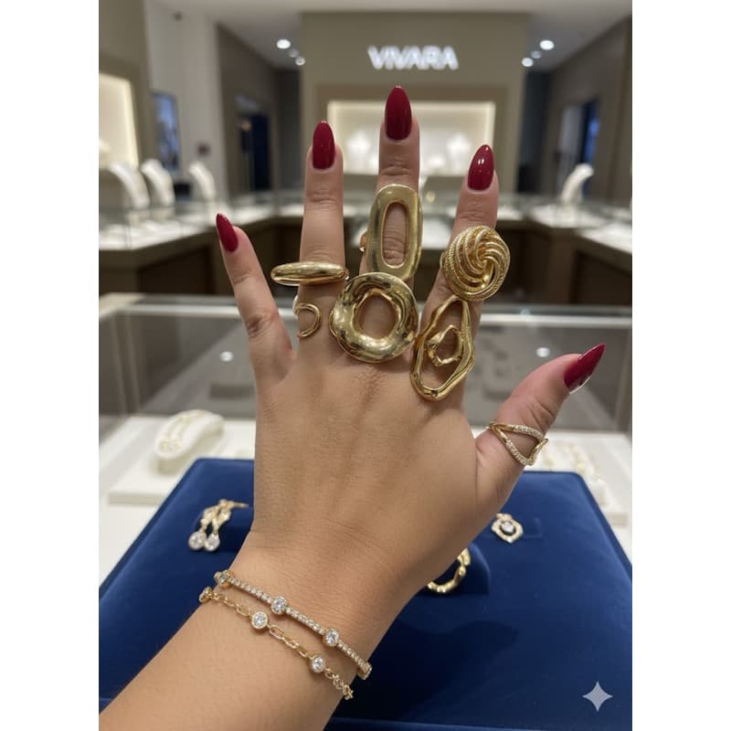 Anel Dourado Festa