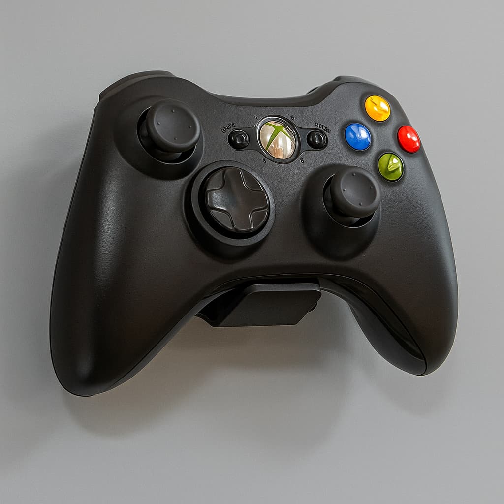 Suporte de Controle Universal de Parede Acrílico Autoadesivo PS5 PS4 PS3 Xbox