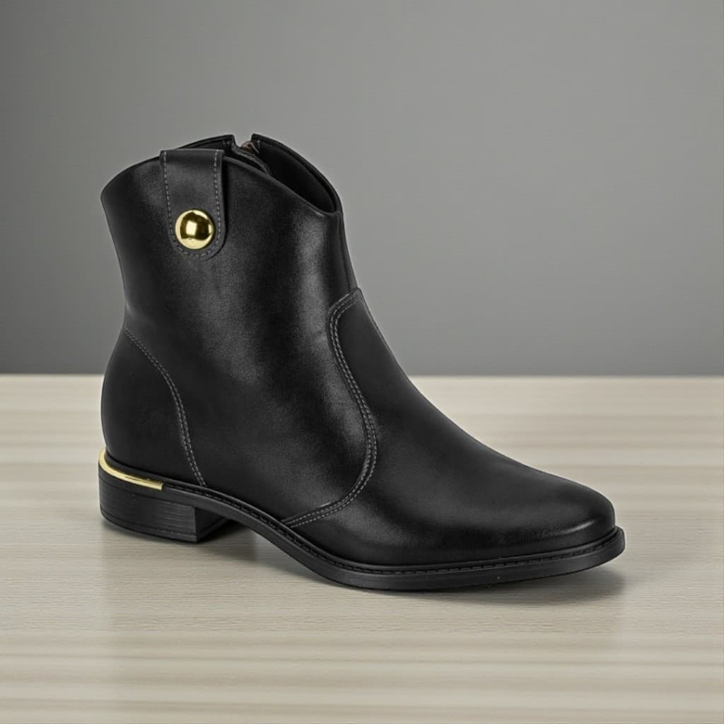 Bota Feminina Cano Curto Vizzano original lançamento