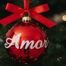Adesivos Personalizados para enfeites de Natal 10 unidades