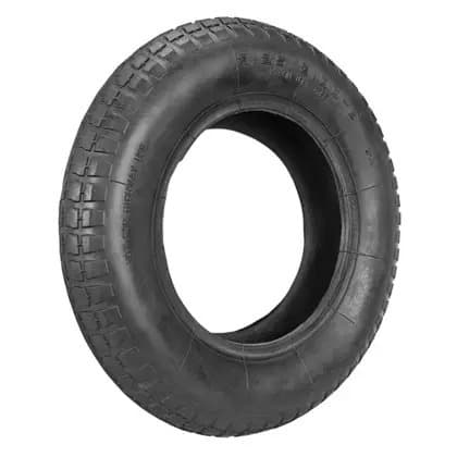 Pneu Borracha 3.25x8 Para Carrinho de Mão/Carriola - Famaster/Foxlux
