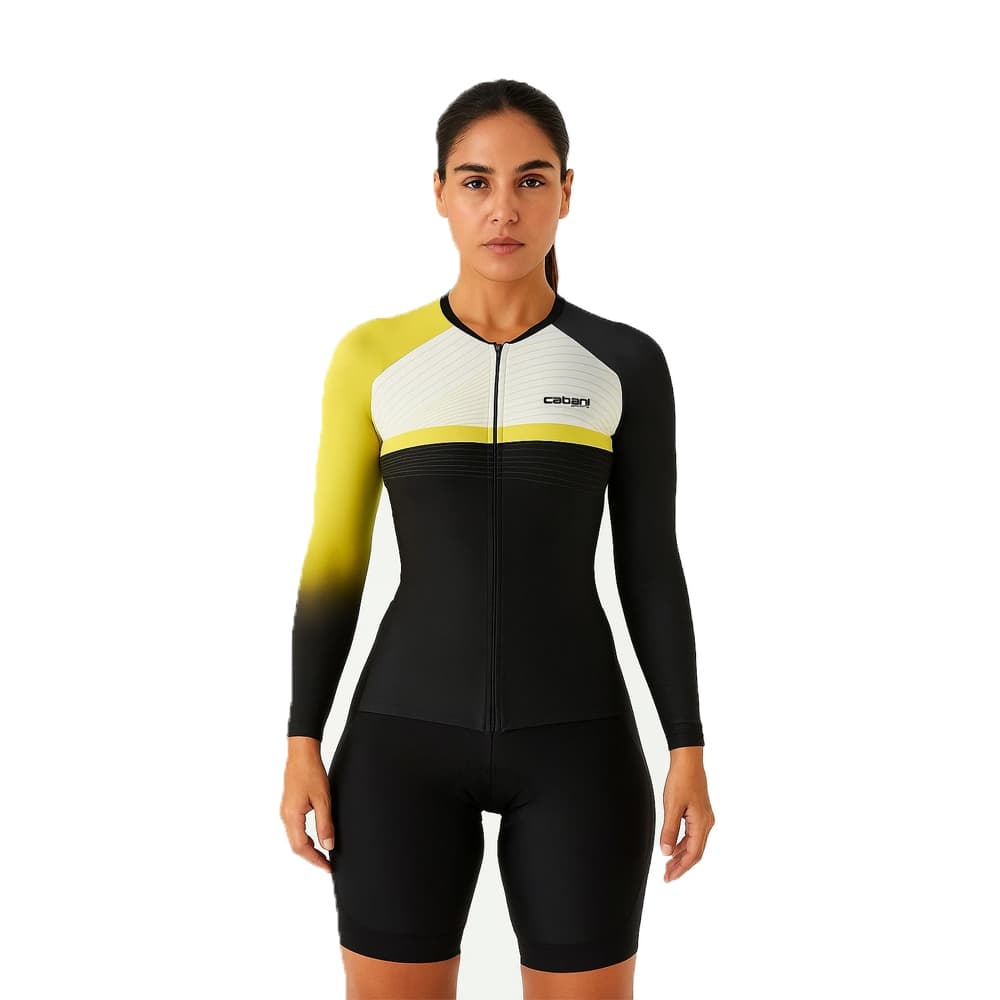 MACAQUINHO CICLISMO FEMININO - SOLAR MANGA LONGA
