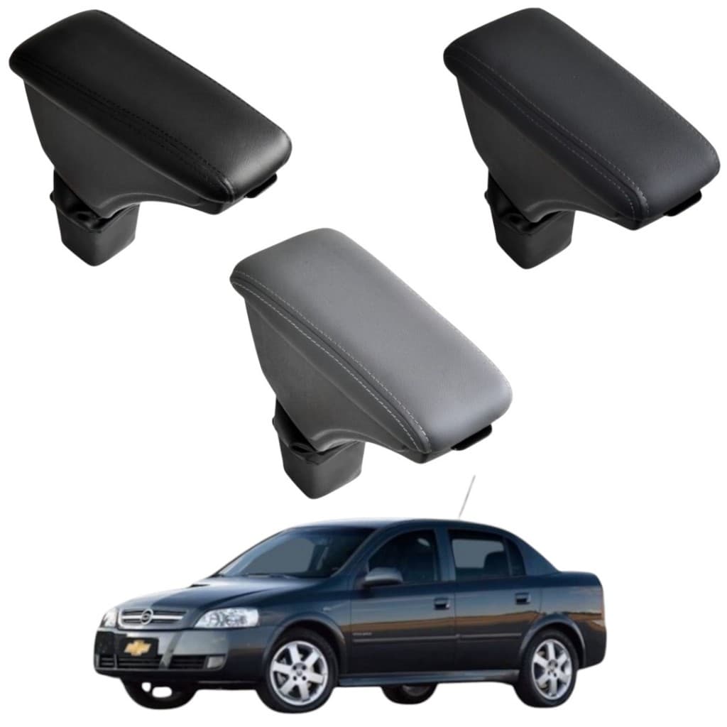 Apoio de Braço Encosto Central Chevrolet Astra Sedan Hatch 1998 a 2011 Descanso Courvin Acessórios