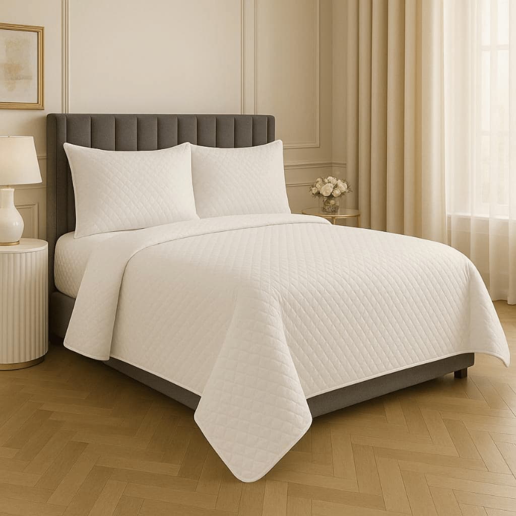 Colcha Casal Solteiro Queen King Cama Posta Cobre Leito Matelado Decoração Quarto