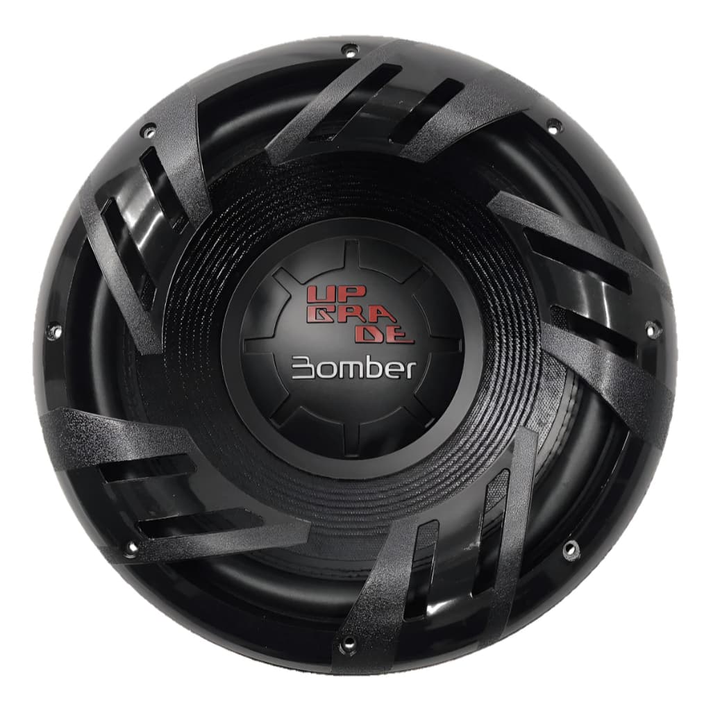 Alto Falante Subwoofer 12 Bomber Upgrade 400w Rms 4 Ohms Bobina Simples Up Grade Sub Boca de 12 pol Grave Som automotivo