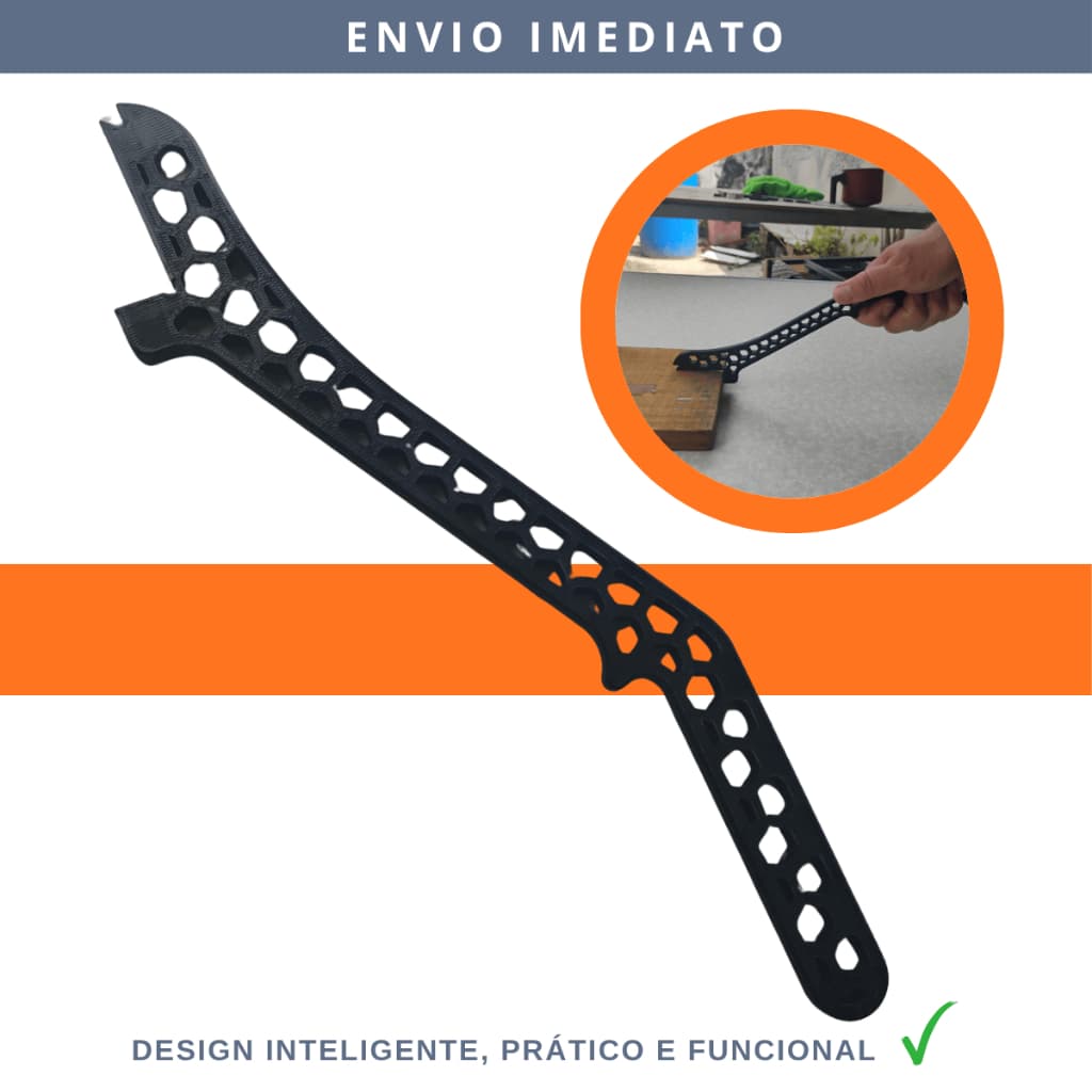 Bastão de Segurança Push Stick – Serra Circular de Bancada – 28cm