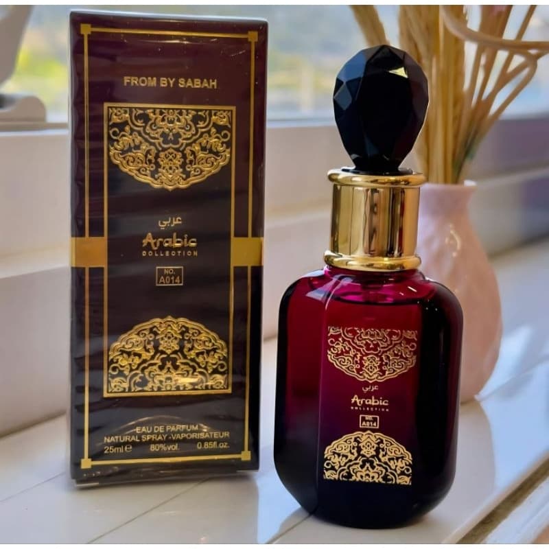 Perfume Árabe From By Sabah A014 Arabic Collection Feminino 25ml