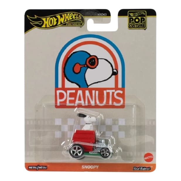 Hot Wheels Premium Pop Culture Snoopy - Mattel HXD63