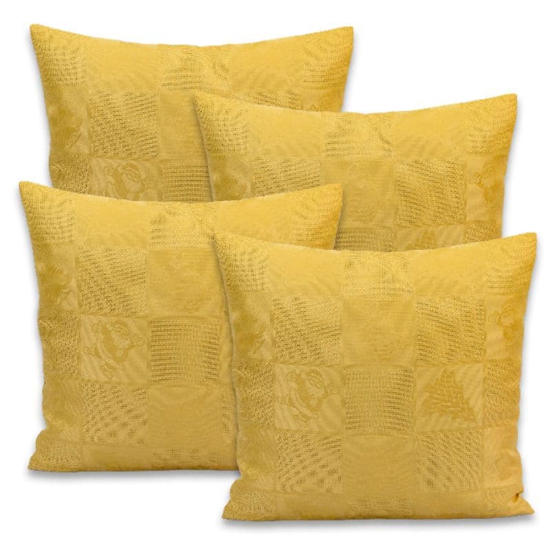 kit 4 capas de almofada Natal - JACQUARD natalino/ estampa natalina