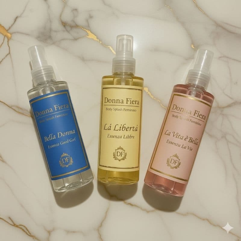 Kit Body Splash Donna Fiera Bella Donna/Libertà/Lá Vita é Bella