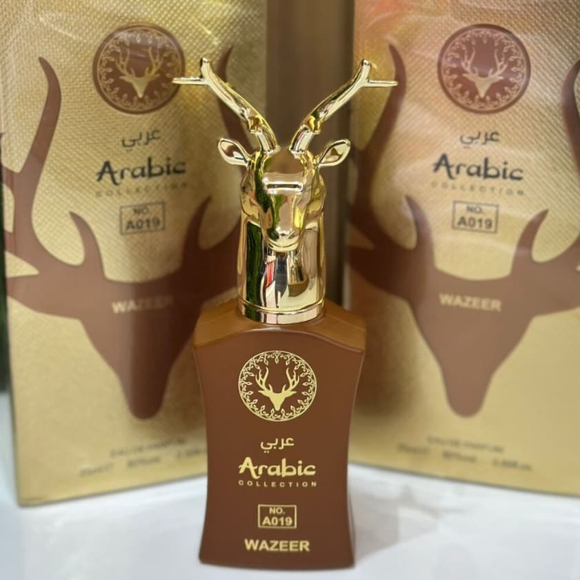 Perfume Árabe Noble Wazeer A019 Arabic Collection Masculino Miniatura 25ml