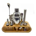 Kit Bar 12 Peças Inox Coqueteleira 550ml Completo para Caipirinha Drinks