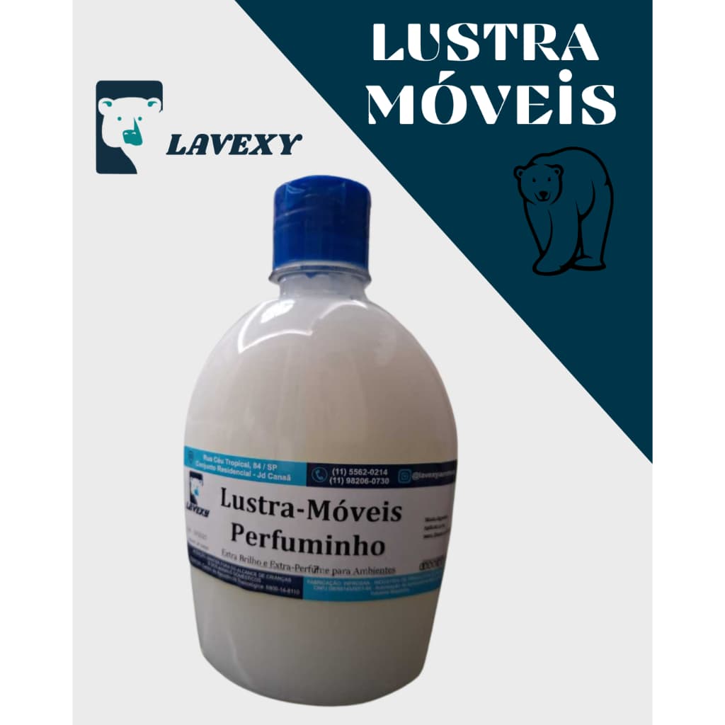 Lustra Móveis Aromatizador Perfuminho Brilho e frescor em Seus Moveis