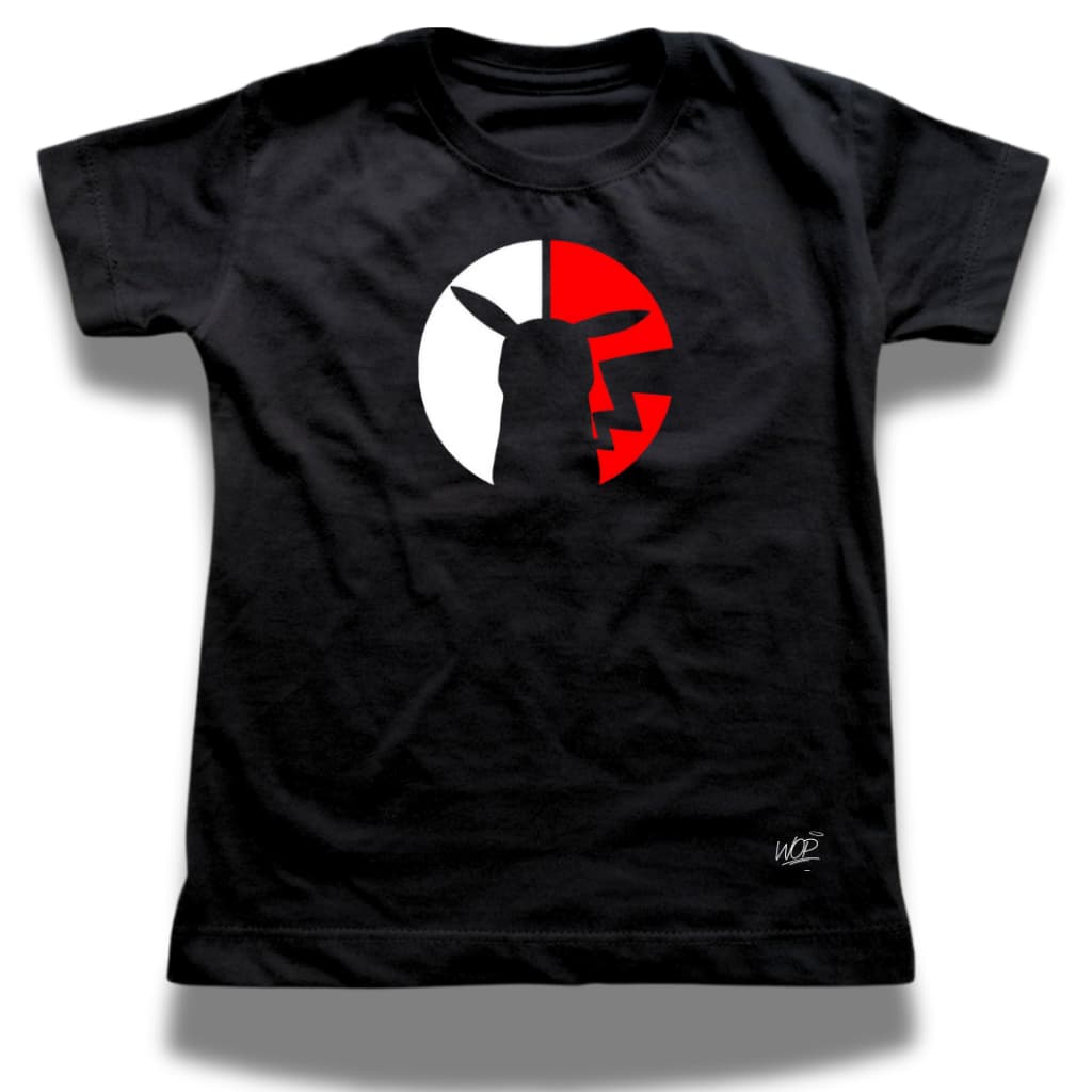Camiseta Infantil Estampa Pikachu Anime Pokeball Unissex Tshirt Camisa Algodão Premium Pokémon Kids.