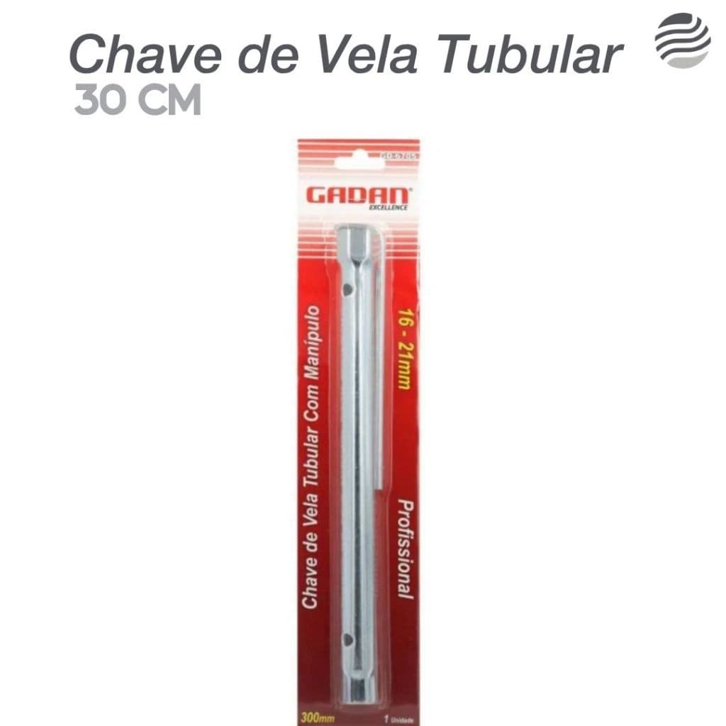 Chave De Vela Extra Longa 30cm 16 e 21mm Universal 300mm