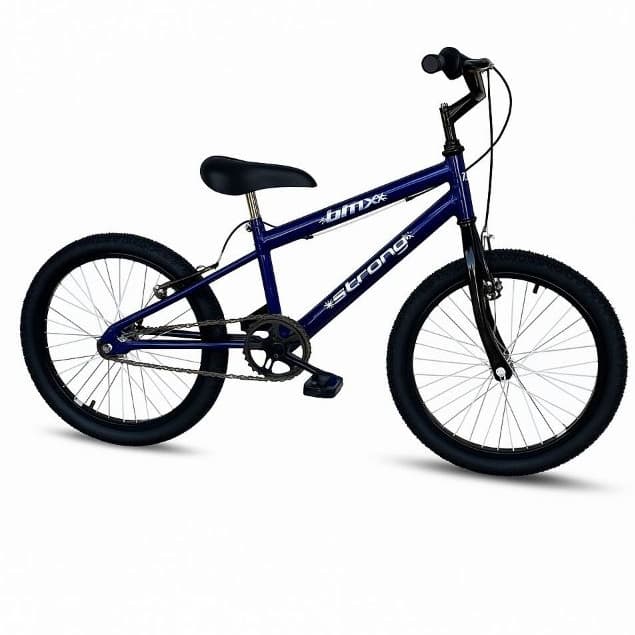 Bicicleta Aro 20 Infantil Masculina BMX Strong Bike Freio V-Brake Tamanho Do Quadro 20