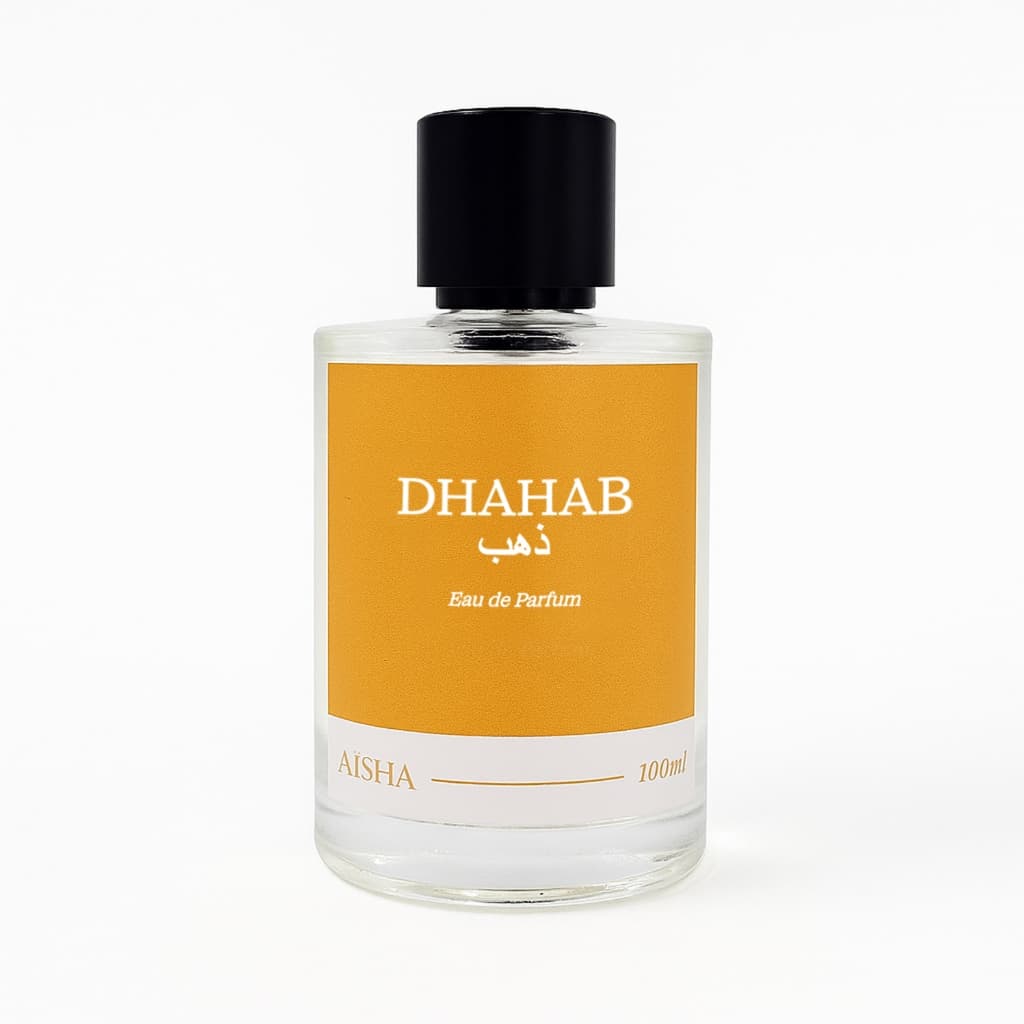 Perfume compartilhável 100ml - Dhahab - ذهب - Original - Aisha perfumes