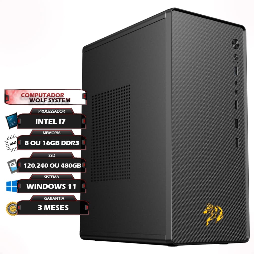 Pc Computador Home Office Intel Core I7 3a Geração