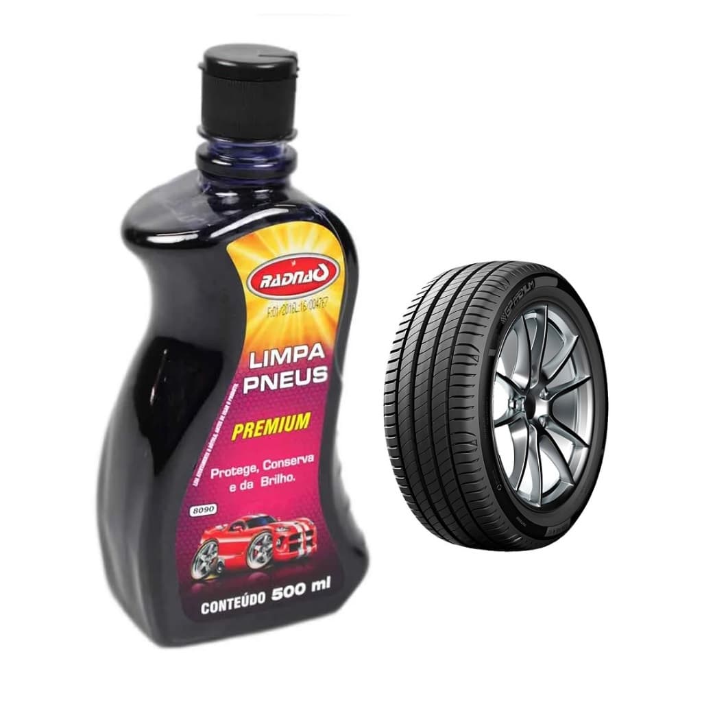 Radnaq Limpa Pneus Premium 500ml – Acabamento Profissional e Brilho Molhado