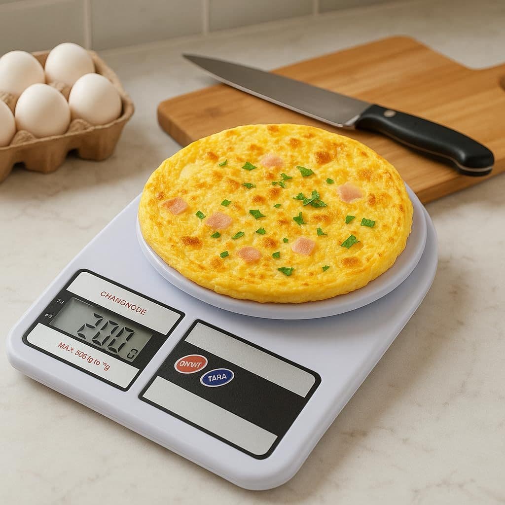 Balança Digital para Cozinha 10Kg Economiza energia Medição Gramas Receitas Dietas Comidas