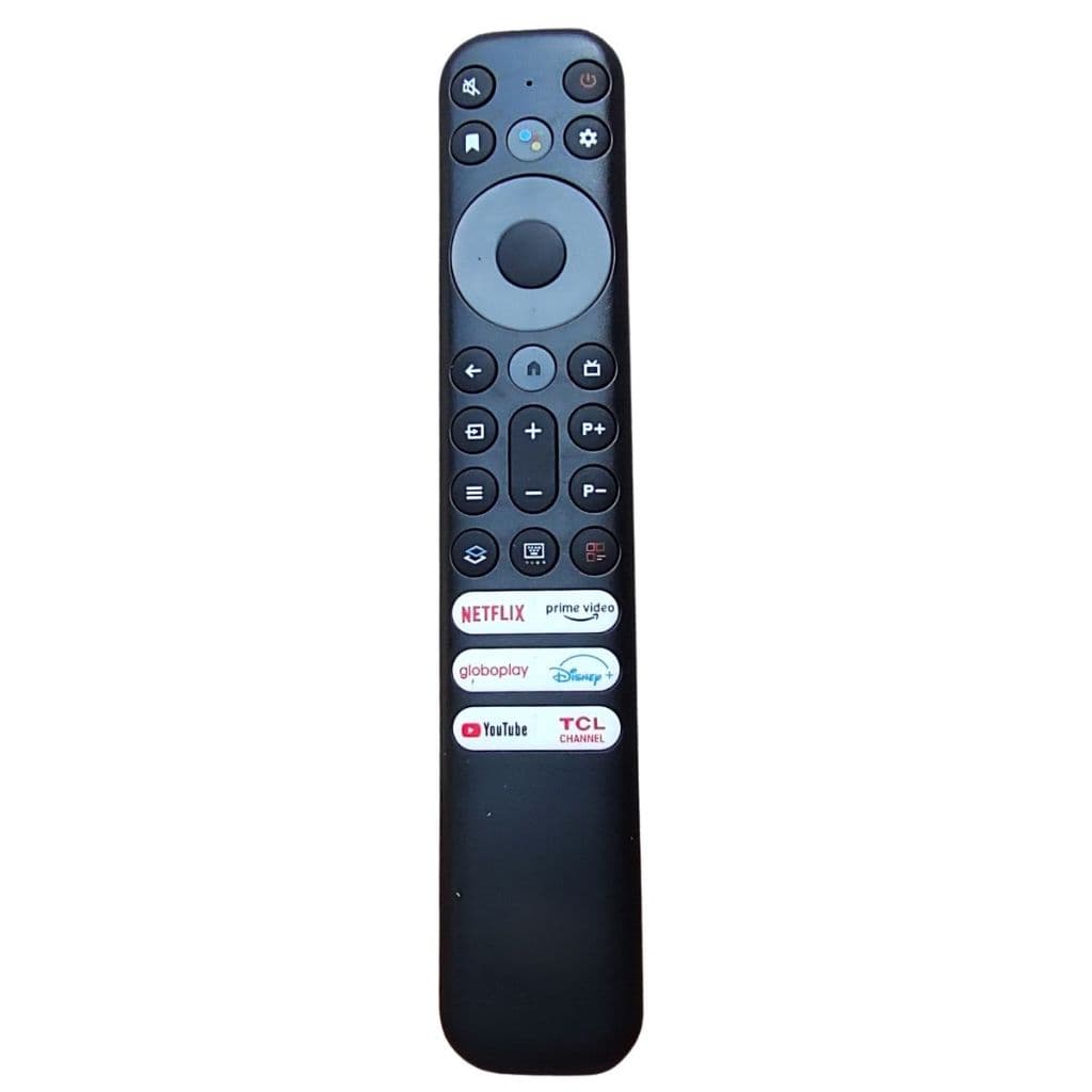 Controle Compatível Com Tv Tcl Smart Preto