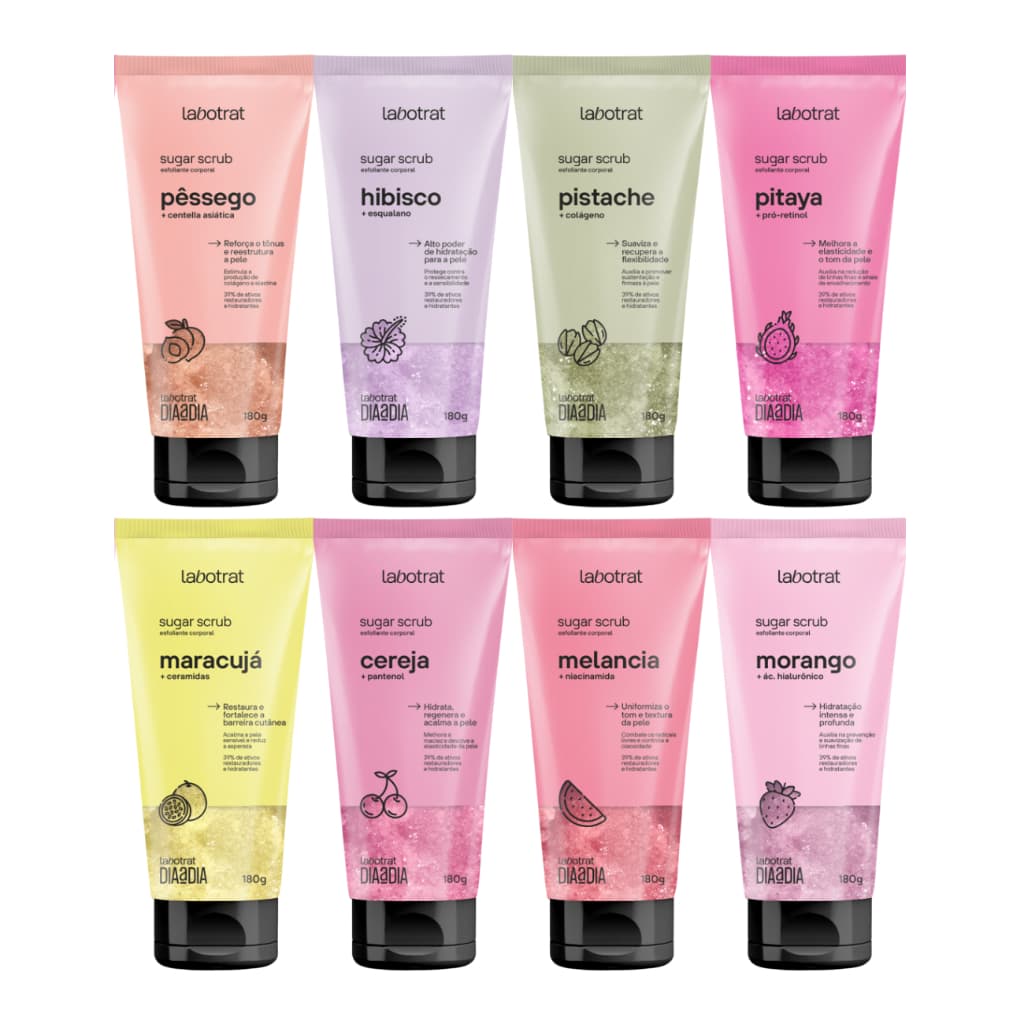 Labotrat Sugar Scrub Esfoliante Corporal Dia a Dia 180g