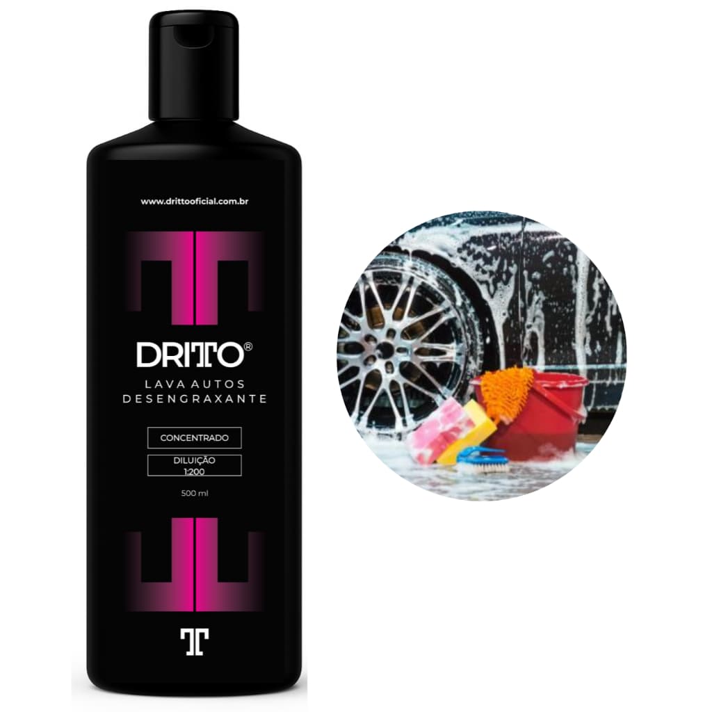 SHAMPOO PRÉ LAVAGEM PROFISSIONAL DESENGRAXANTE CONCENTRADO 1:200 ESTÉTICA AUTOMOTIVA MOTO CARRO