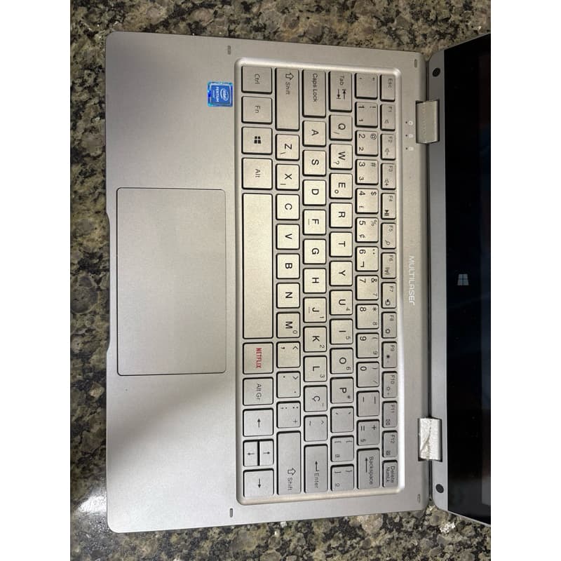 teclado palmrest notebook Multilaser m11w prime pc280 pc 280 301 302 perfeita