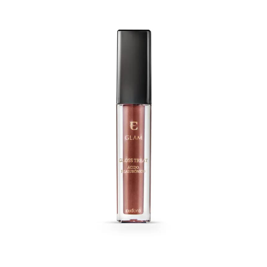 Gloss Eudora Glam Treat Ácido Hialurônico Avelã Sutil 5,4ml