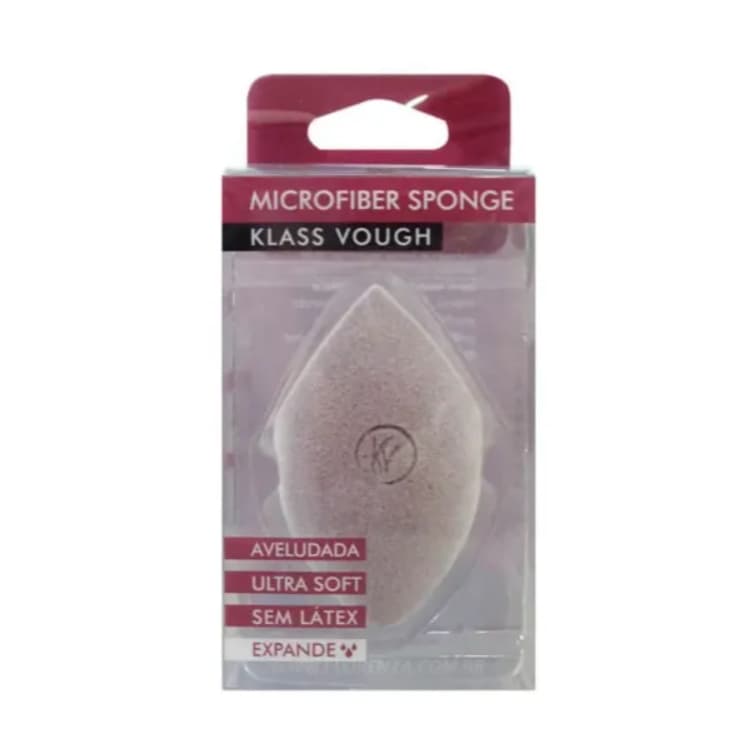 ESPONJA PARA MAQUIAGEM - MICROFIBER SPONGE - KLASS VOUGH