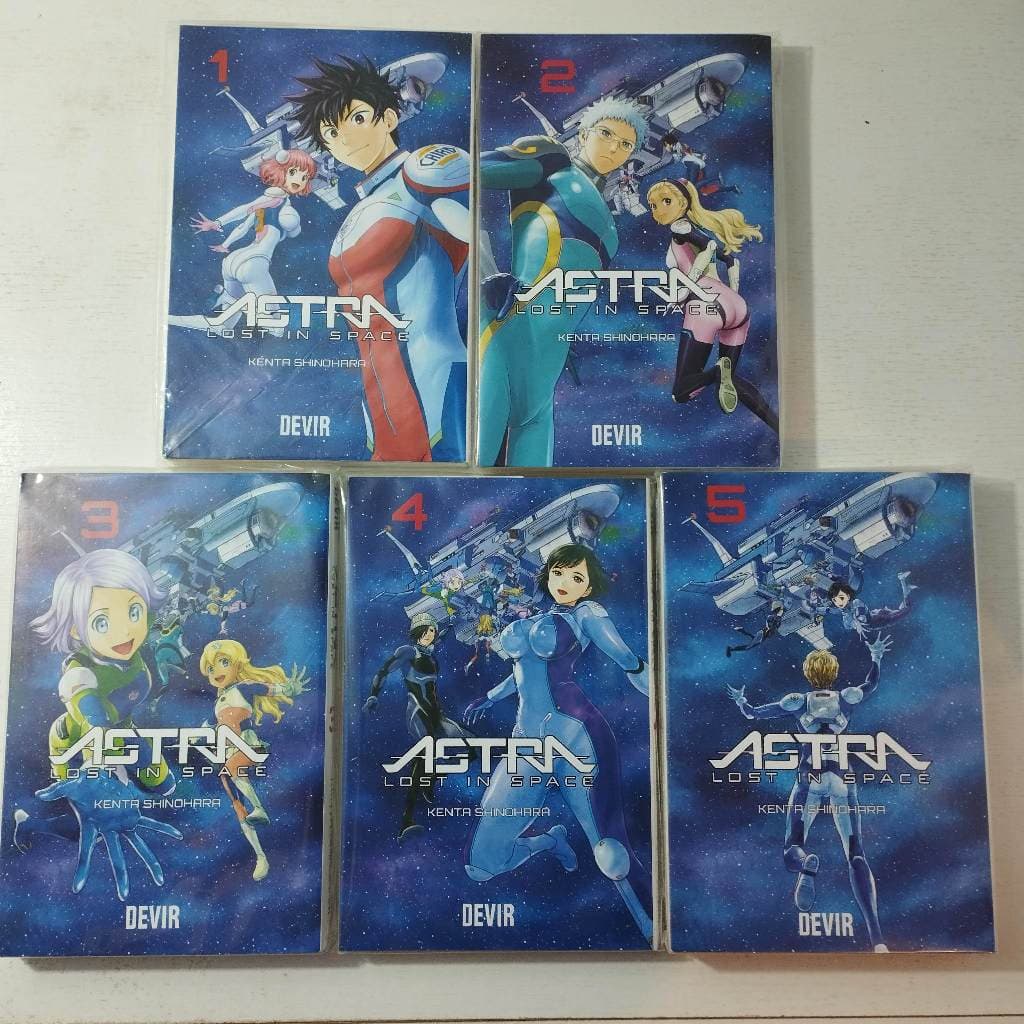 KIT Mangás Astra Lost in Space COMPLETO – Kenta Shinohara