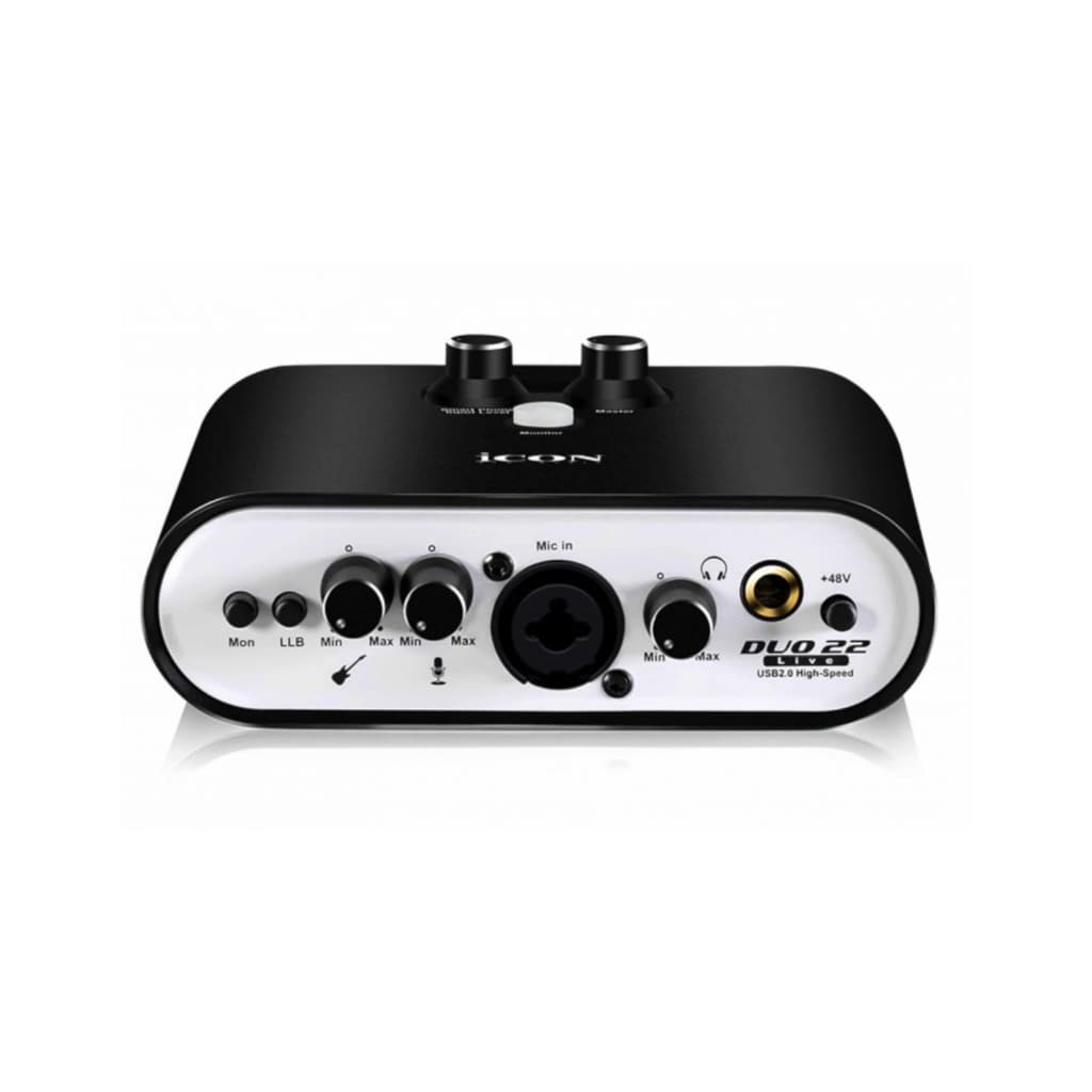 Interface de Audio Duo22Live Icon 2 Canais Usb Icon Original
