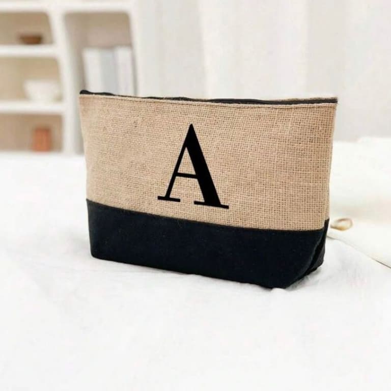 NECESSAIRE BOLSA PRAIA JUTA LONA PERSONALIZADA IMPERMEÁVEL