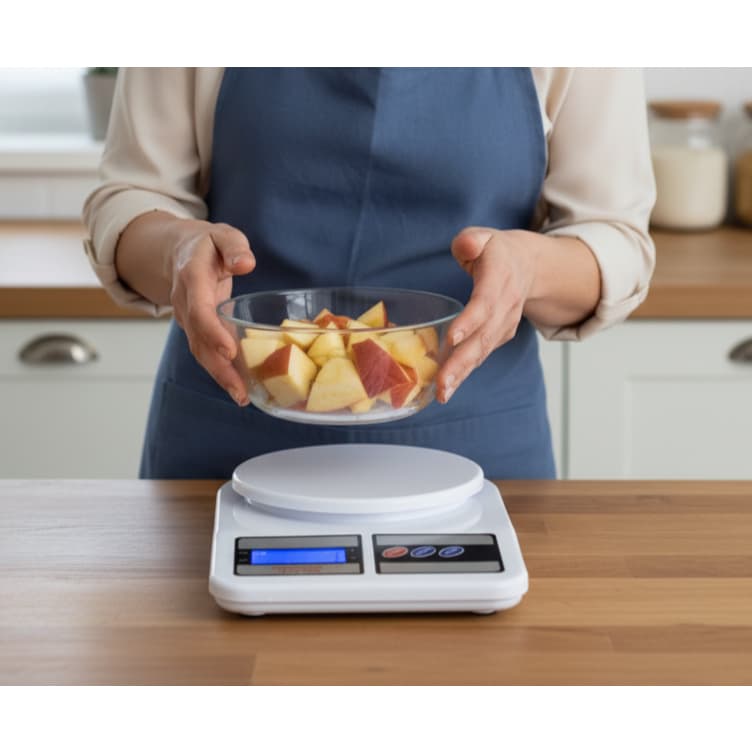 Balança Digital de Cozinha Pesar Alimentos Dieta 10kg