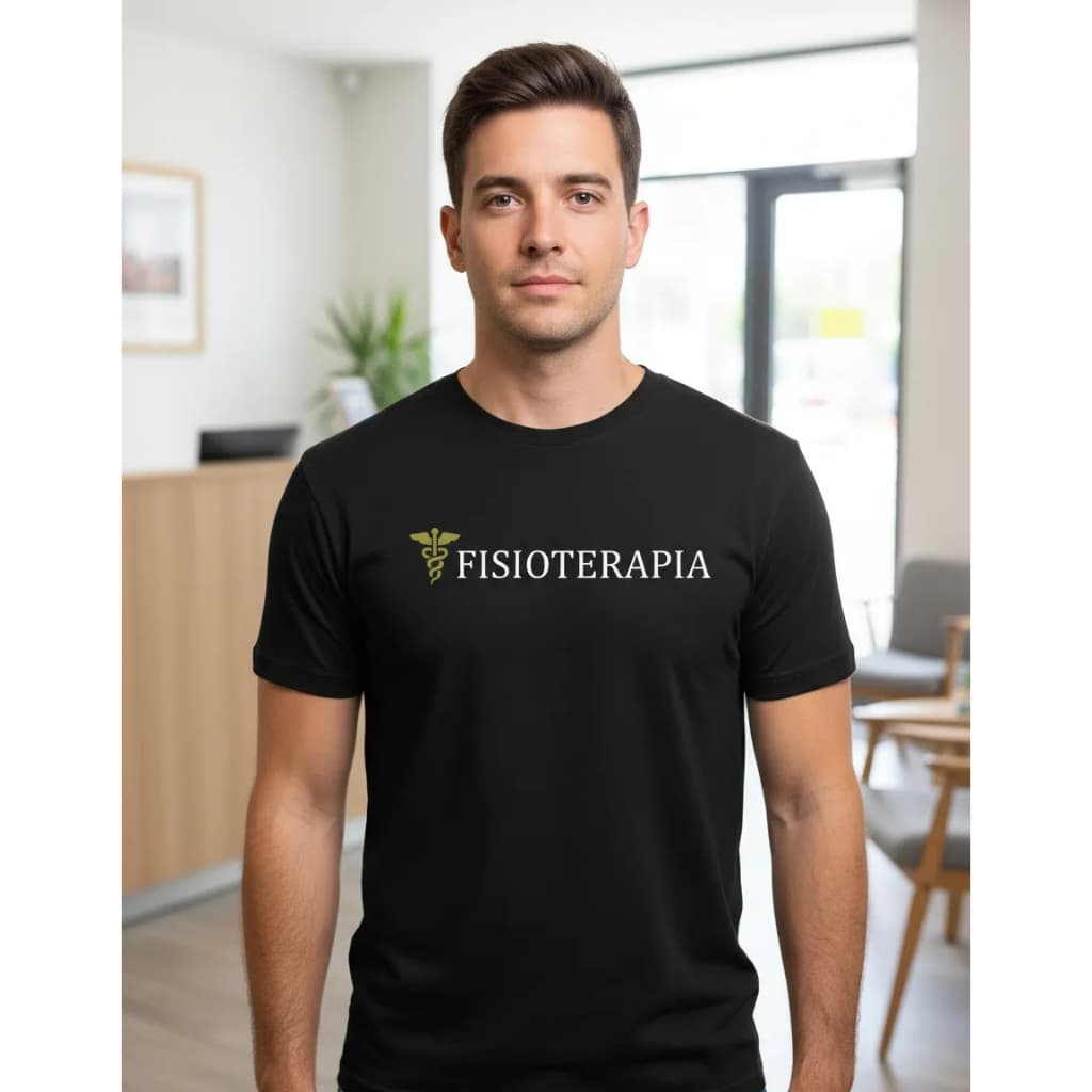 camiseta uniforme fisioterapia profissional camiseta em dryfit manga curta