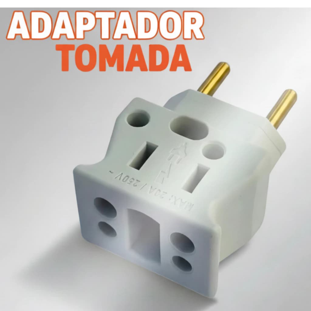 Adaptador De Tomada Kit 5 P/ Secador/ Fogão Elétrico 20a