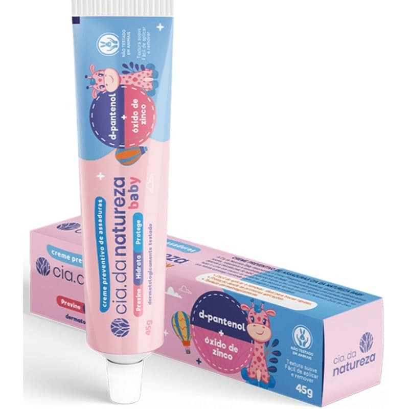Pomada Para Assadura, Hidrata e Nutre. 45g