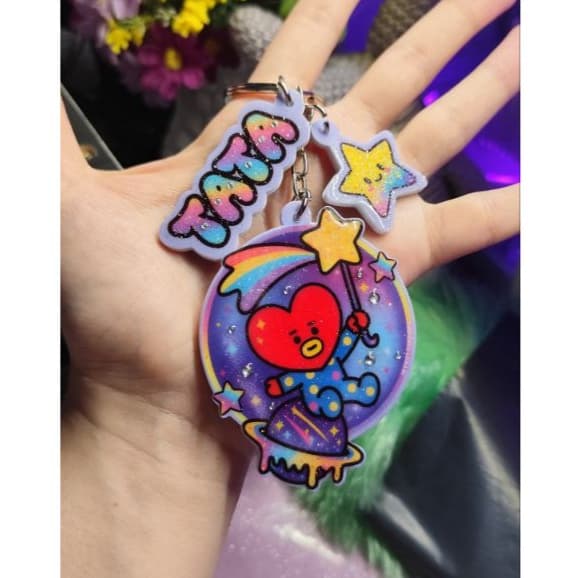Chaveiro Cosmic21 – KPOP Fofo Idol Coreano Kawaii Kpopper Colecionável Acessório Mochila Chaves Charm
