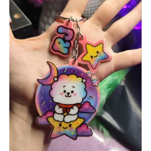 Chaveiro Cosmic21 – KPOP Fofo Idol Coreano Kawaii Kpopper Colecionável Acessório Mochila Chaves Charm