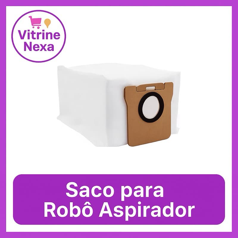 Saco de Poeira Bag Compatível com Robô Aspirador Xiaomi Omni X10+ X10Plus L10 Bot L10s Roborock S5 S7 S10